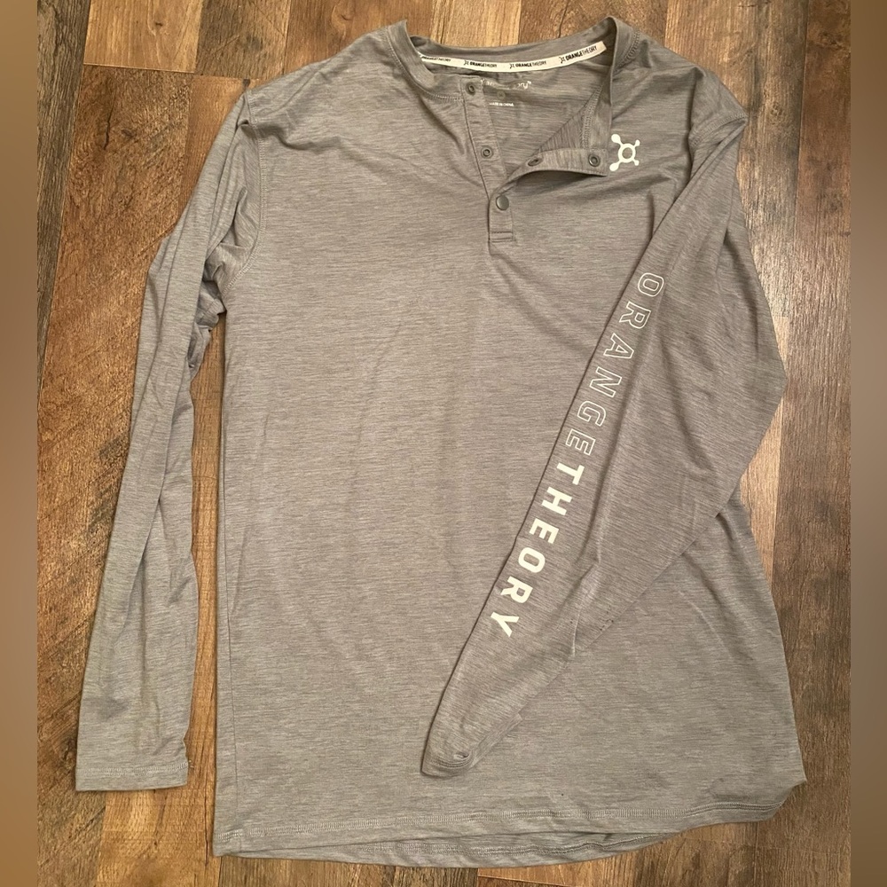 Orangetheory Unisex Grey Long sleeve Shirt
